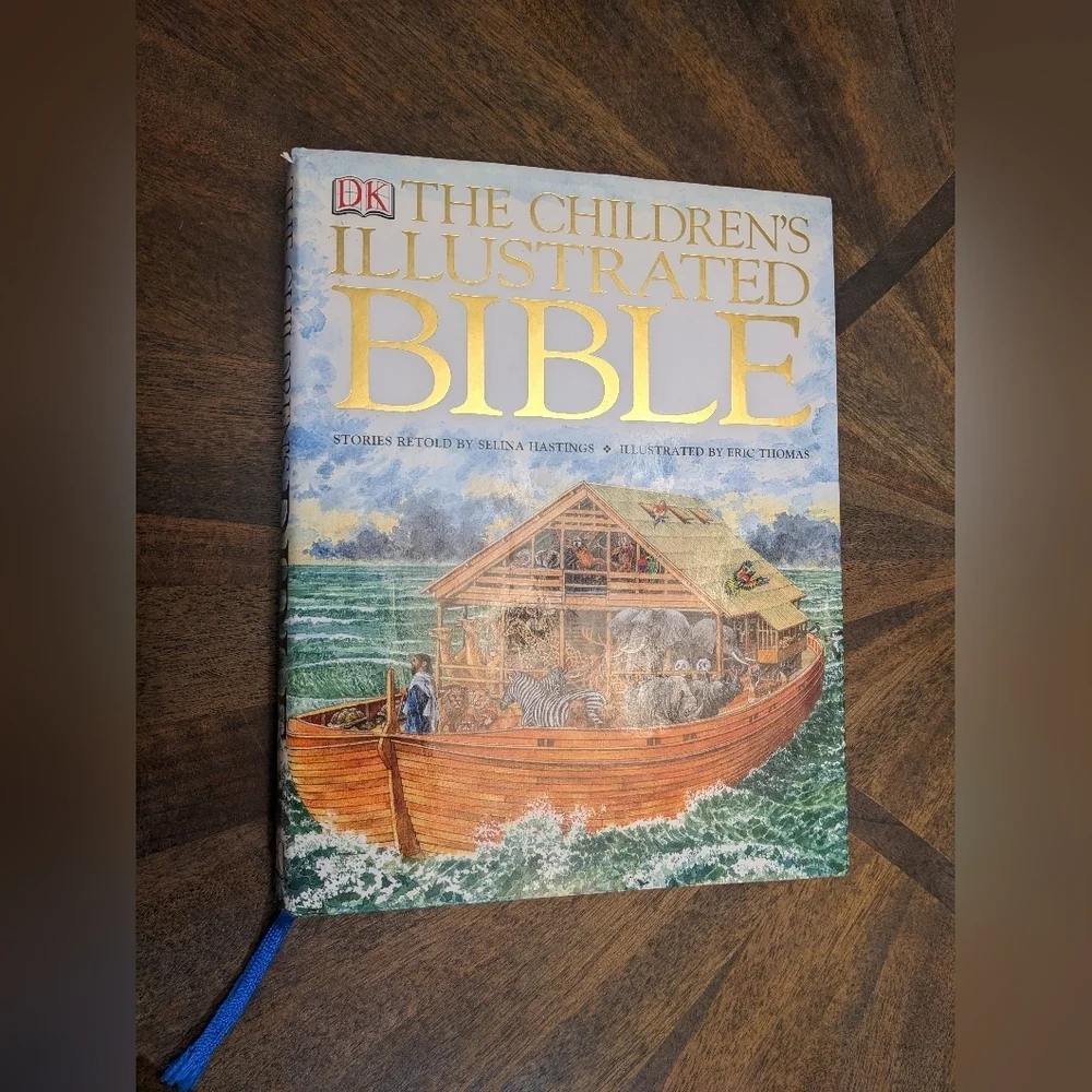 DK The Children’s Illustrated Bible Hardcover – Retold by Selina Hastings Large